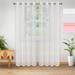 Lark Manor™ Adarsh Colena Lightweight Delicate Floral Sheer Grommet Curtain Panels Polyester in White | 63 H in | Wayfair