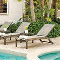 Telescope Casual Kendall Reclining Chaise Lounge Metal | 41 H x 25.75 W x 66.75 D in | Outdoor Furniture | Wayfair 910J05D02