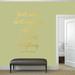 Sweetums Wall Decals Don't Worry About Anything Wall Decal Vinyl in Yellow | 48 H x 35 W in | Wayfair 2731Gold