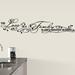 Sweetums Wall Decals Lifes Greatest Blessing Wall Decal Vinyl in Black | 12 H x 60 W in | Wayfair 1032black