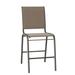 Telescope Casual Reliance Stacking Patio Dining Side Chair Sling in Gray | 46 H x 21 W x 28 D in | Wayfair 8L9T94801