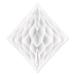 The Beistle Company Diamond Wall Décor Paper in White | 12.5 H x 11.5 W in | Wayfair 59926-W