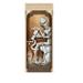 The Holiday Aisle® Mummy Restroom Door Mural Plastic in Brown/White | 10.25 H x 7.25 W x 0.1 D in | Wayfair DA33EE062FB346ED885126623DE872D8