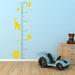 The Decal Guru Space Robot Growth Chart Wall Decal Vinyl in Yellow | 72 H x 20 W in | Wayfair 1941-WALL-01-05