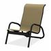 Latitude Run® Gardenella Beach Chair Metal in Black | 30 H x 24 W x 32.5 D in | Wayfair 95AE8D773977405C92465AD3C1A062E4