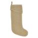 The Holiday Aisle® Nowell Stocking Cotton in Gray | 20 H x 11 W in | Wayfair THDA6244 43128728