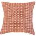 The Pillow Collection Tenauri Geometric Bedding Sham Polyester | 36 H x 20 W x 5 D in | Wayfair KING-BAR-M9712-CORAL-P100