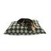 Tucker Murphy Pet™ Mulder Rectangular Max Dog Pillow, Microsuede in Green | 10.5 H x 33 W x 25 D in | Wayfair BB33218F174744BF8633FD0F5A35E61B