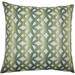 The Pillow Collection Heulwen Geometric Bedding Sham Cotton Blend in Green | 36 H x 20 W x 5 D in | Wayfair KING-BAR-MER-M9836-JADE-P53R31C16
