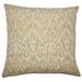 The Pillow Collection Jyotika Ikat Bedding Sham Cotton Blend | 26 H x 26 W in | Wayfair EURO-BAR-MER-M9858-BARLEY-C75P25