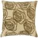 The Pillow Collection Ilaria Floral Bedding Sham Polyester | 26 H x 26 W in | Wayfair EURO-MER-M9181-CORK-59A30P8L3R
