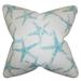 The Pillow Collection Ilene Coastal Bedding Sham 100% Cotton in Gray | 36 H x 20 W x 5 D in | Wayfair KING-pp-seafriends-coastalblue-