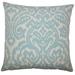 The Pillow Collection Zajac Ikat Bedding Sham Cotton Blend | 26 H x 26 W x 8 D in | Wayfair EURO-BAR-MER-M9792-SKY-C75P25