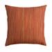 The Pillow Collection Raith Stripes Bedding Sham Polyester in Orange/Red/Brown | 26 H x 26 W in | Wayfair EURO-BAR-M9790-TAMALE-P100