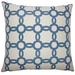 The Pillow Collection Yuya Geometric Bedding Sham Cotton Blend | 26 H x 26 W x 8 D in | Wayfair EURO-BAR-MER-M9793-MARINA-C70P30