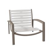 Tropitone South Beach EZ Span™ Patio Chair in Gray/Brown | 22.5 H x 26.5 W x 28.5 D in | Wayfair 230513RB_MOC_ABR