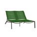 Tropitone South Beach EZ Span™ Double Chaise Lounge Metal in Gray | 43 H x 53.5 W x 83.5 D in | Outdoor Furniture | Wayfair 230575WV_GPH_VGR