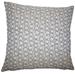 The Pillow Collection Ladarius Geometric Bedding Sham Polyester in Gray | 26 H x 26 W x 8 D in | Wayfair EURO-BAR-MER-M9861-BLUEBERRY-R52P48