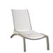 Tropitone South Beach EZ Span™ Reclining Chaise Lounge Metal in Brown | 43 H x 28.5 W x 84.5 D in | Outdoor Furniture | Wayfair 230532WV_MOA_RYB