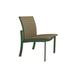 Tropitone Kor Patio Dining Side Chair Sling in Green | 32 H x 25 W x 25.5 D in | Wayfair 891528_WLD_Gold Coast