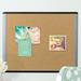 U Brands MOD and Pin-It Wall Mounted MOD Cork Bulletin Board Mini - Up to 2 Cork/Plastic in Brown/Gray | 20 H x 1 D in | Wayfair 390U00-01