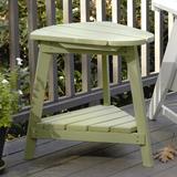 Uwharrie Chair Carolina Preserves Wood Outdoor Side Table Wood in Gray | 23.5 H x 22 W x 21.5 D in | Wayfair C040-081W