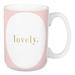 Wrought Studio™ Arruda Lovely Coffee Mug Ceramic in Brown/Pink/White | 4.62 H in | Wayfair 44D2FD9449BC406B920F6FAB26A886EB