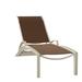 Tropitone South Beach Chaise Lounge Metal in Brown | 43 H x 29 W x 84.5 D in | Outdoor Furniture | Wayfair 241433_SNR_Gold Coast