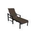 Tropitone Kenzo Reclining Chaise Lounge Metal in Black | 46 H x 29 W x 80.5 D in | Outdoor Furniture | Wayfair 381532_OBS_Mia II