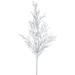 The Holiday Aisle® 28" Onoclea Glitter Wild Huck Artificial Christmas Spray Plastic | 28 H x 10 W x 10 D in | Wayfair