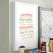 Wrought Studio™ Eat Healthy Serve Wall Mounted Magnetic Board Manufactured Wood/Metal in Brown | 38 H x 28 W x 2 D in | Wayfair