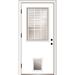 Verona Home Design Half Lite Primed Steel Prehung Front Entry Doors Metal | 80 H x 30 W x 1.75 D in | Wayfair ZZ364828R