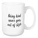 Wrought Studio™ Detweiler Being Kind Never Goes Out of Style Coffee Mug Ceramic in Black/Brown/White | 4.62 H in | Wayfair