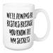 Wrought Studio™ Drayton We'll Always Be Besties Coffee Mug Ceramic in Black/Brown/White | 4.62 H in | Wayfair 63E61AAE90004EB785A03CD22FBA6CAC