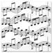 The Party Aisle™ Music Notes Luncheon 6.75" Paper Disposable Napkins in Black/White | Wayfair BF43024084F540F385B51370338D18F1