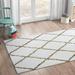 144 x 108 x 1.25 in Rug - Mack & Milo™ Solarte Hand-Tufted Wool White/Beige Area Rug Polyester/Wool | 144 H x 108 W x 1.25 D in | Wayfair