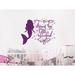 Harriet Bee Dream Big Little Mermaid Wall Sticker Plastic | 28 H x 22 W x 0.1 D in | Wayfair 66362561F71F42AF9A21529D4D951EE6