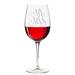 Le Prise™ Mr & Mrs 18 oz. Red Wine Glass Glass | 9 H x 3 W in | Wayfair 1C2E5708BFA84C4783BEEDDF9E36007B