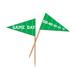 The Party Aisle™ Iasos Game Day Football Plastic Disposable Pick in Green | Wayfair 68B79A39F25D4BDD972C7A14EBA23346
