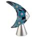 Astoria Grand Fogel Sculpture Decorative Resin in Blue/Gray | 15.5 H x 10 W x 5.5 D in | Wayfair 68D33F069048471AAD68B527AB6C6144