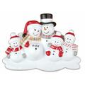 Personalized by Santa Baby's First We're Expecting w/ 1 Child w/ 3 Customization's Holiday Shaped Ornament in Blue/Red | 3 H x 3 W x 1 D in | Wayfair