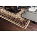 White 111 x 0.39 in Indoor Area Rug - World Menagerie Edmont Oriental Flatweave Ivory Area Rug Polypropylene | 111 W x 0.39 D in | Wayfair