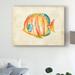 East Urban Home 'Aquarium Fish II' Print on Wrapped Canvas Metal in Orange | 24 H x 32 W x 2 D in | Wayfair 8A3486BB3EF740A6AA324A1A27A28CC6