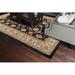 Black 94 x 0.39 in Indoor Area Rug - World Menagerie Edmont Oriental Flatweave Area Rug Polypropylene | 94 W x 0.39 D in | Wayfair