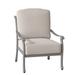 Woodard Casa Patio Chair w/ Cushions in Gray/Brown | 35.8 H x 29.25 W x 34 D in | Wayfair 3Y0406-48-14Y