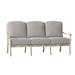 Woodard Casa 77.75" Wide Patio Sofa Metal/Sunbrella® Fabric Included in Gray/Blue/Indigo | 35.25 H x 77.75 W x 35.5 D in | Wayfair 3Y0420-70-68R
