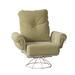 Woodard Terrace Swivel Outdoor Rocking Chair in Gray/Brown | 43 H x 40 W x 39.25 D in | Wayfair 790077-70-14Y