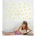 Wallhogs Soft Star Wall Decal Canvas/Fabric in Yellow | 24 H x 4 W in | Wayfair stars11-t24