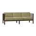 Woodard Jax Patio Sofa Metal/Sunbrella® Fabric Included in Black | 25.5 H x 76.5 W x 28.25 D in | Wayfair 2J0020-48-14Y