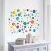 Zoomie Kids Dots Wall Decal Plastic | 26.8 H x 37.4 W x 0.01 D in | Wayfair 59B38DD485D94A5A872B51C11246F2FB
